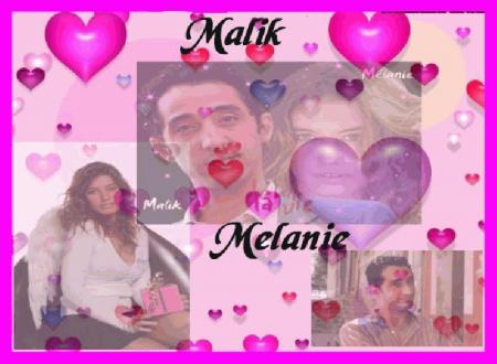 malik (sofiane) et melanie(leititia)